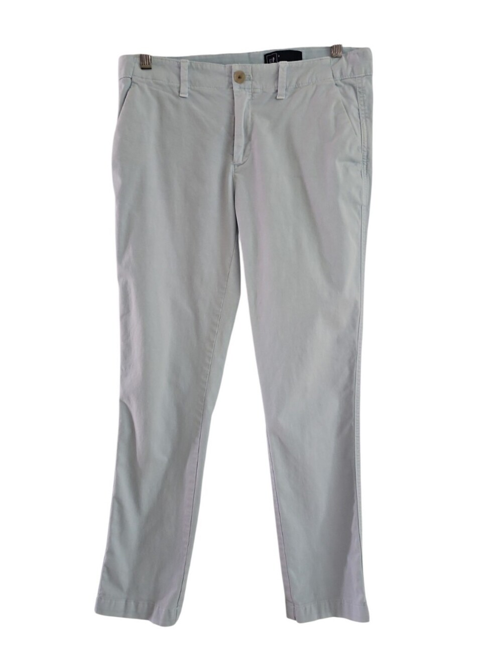 Gap Chino Pants Size 2 Blue Classic Flat Front Pockets